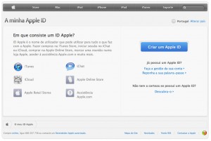 Crie o seu Apple ID